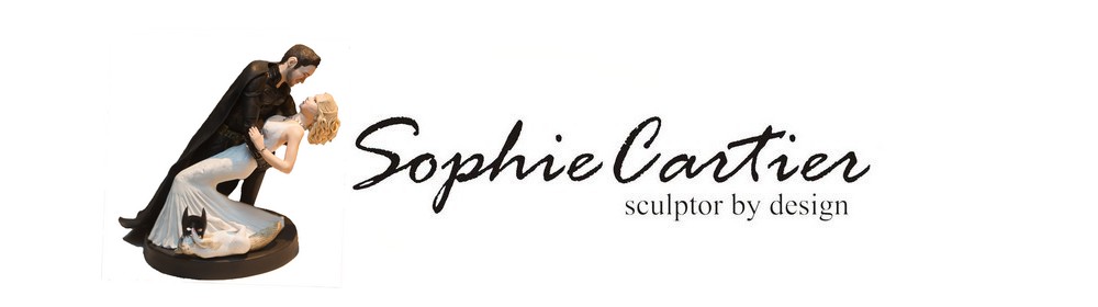 Sophie Cartier Sculpture - Custom Wedding Cake Toppers & Custom Figures